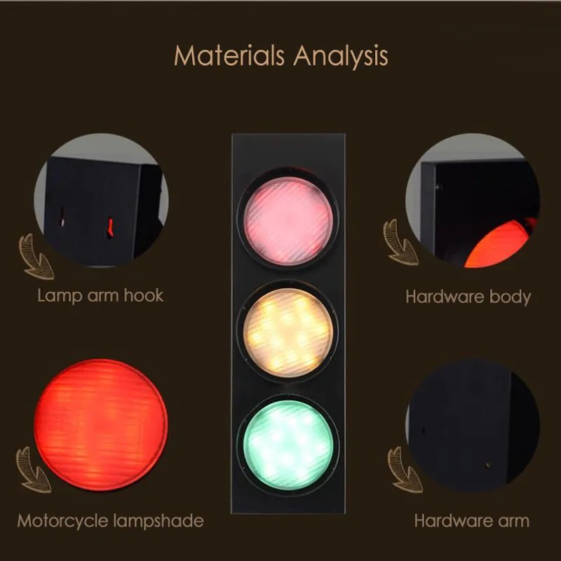 Led Wall Traffic Light Unicun