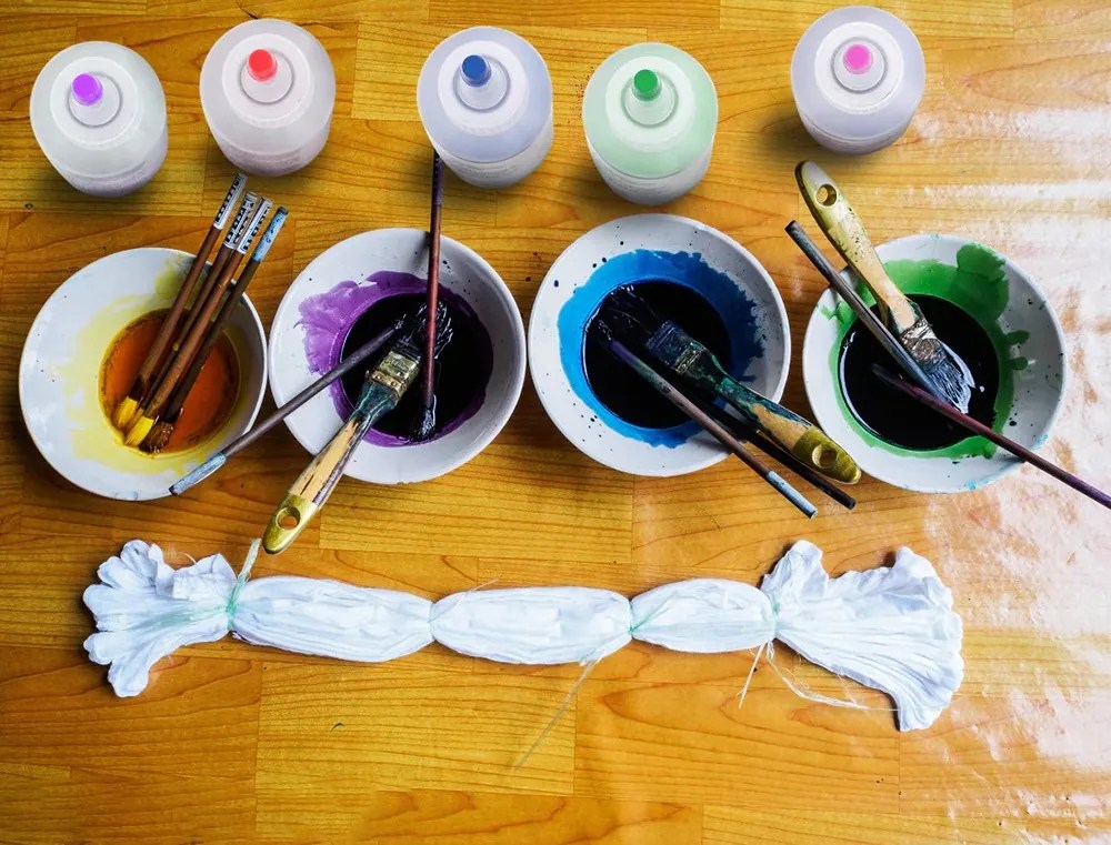 Tie Dye Fabric Paint Set Unicun