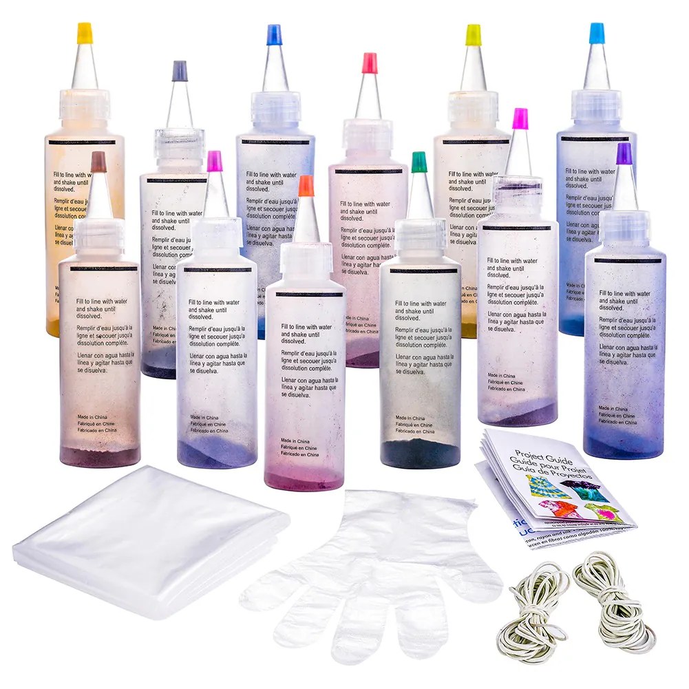 Tie Dye Fabric Paint Set Unicun