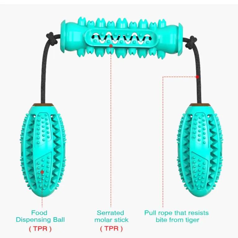 Dog Dental Cleaning Chew Toy Unicun