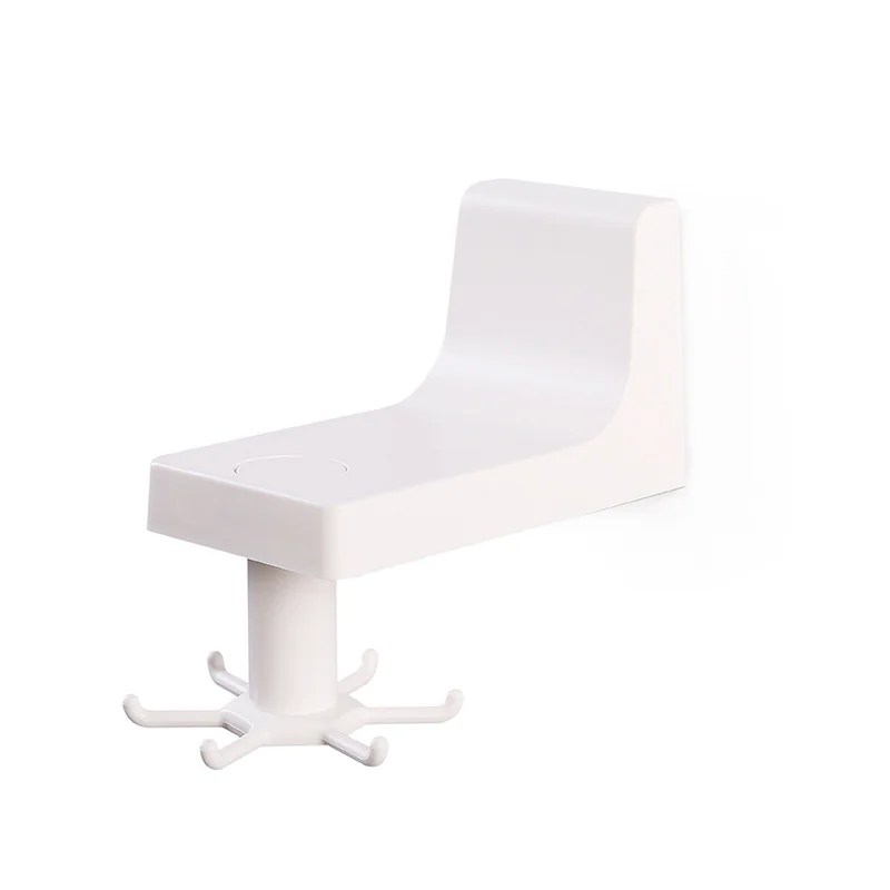 NoHole Wall Hanging Rotating Rack for Kitchen Spoons and Shovels Unicun