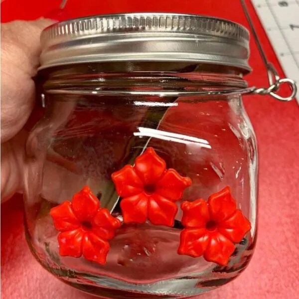 Plastic Flower Hummingbird Feeder Bottle Unicun