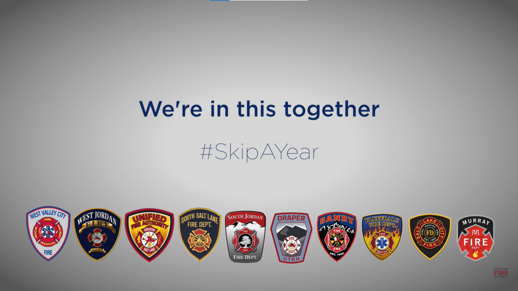 Video Salt Lake Valley Fire Chiefs 2021 Fireworks Message Unified