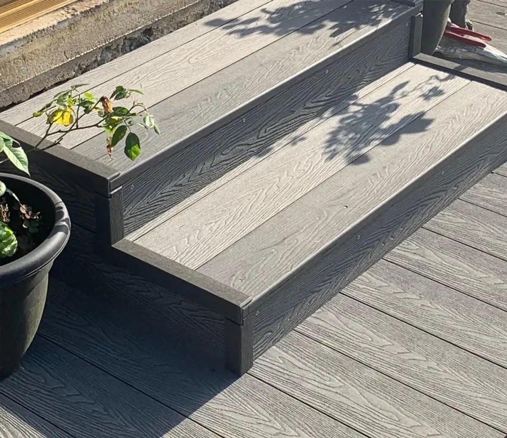 Best Bullnose Composite Decking Manufacturer & Supplier In China UNIFLOOR