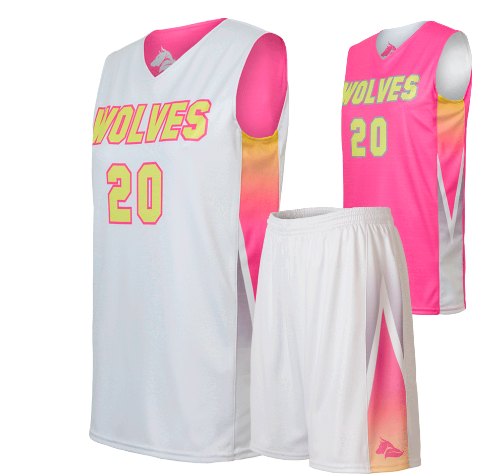 Basketball Uniforms Courtside L Set
