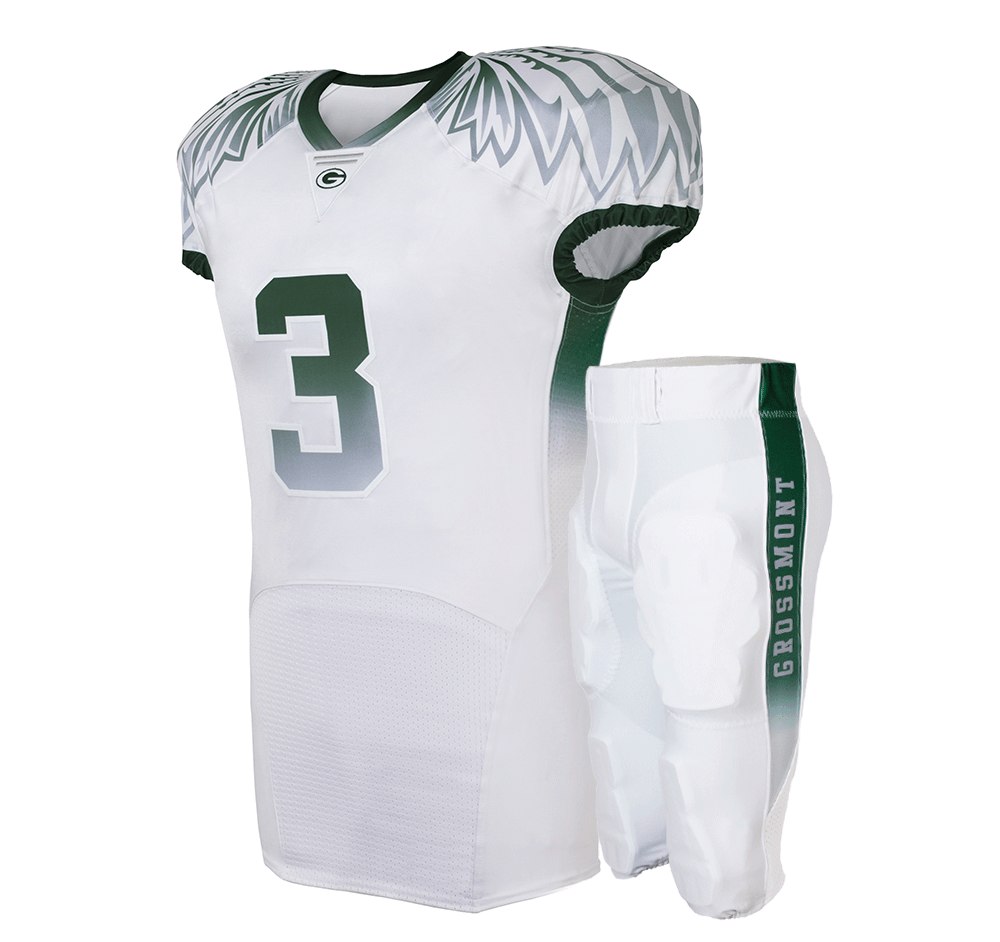 Custom High School Football Uniform Shoulder Wings