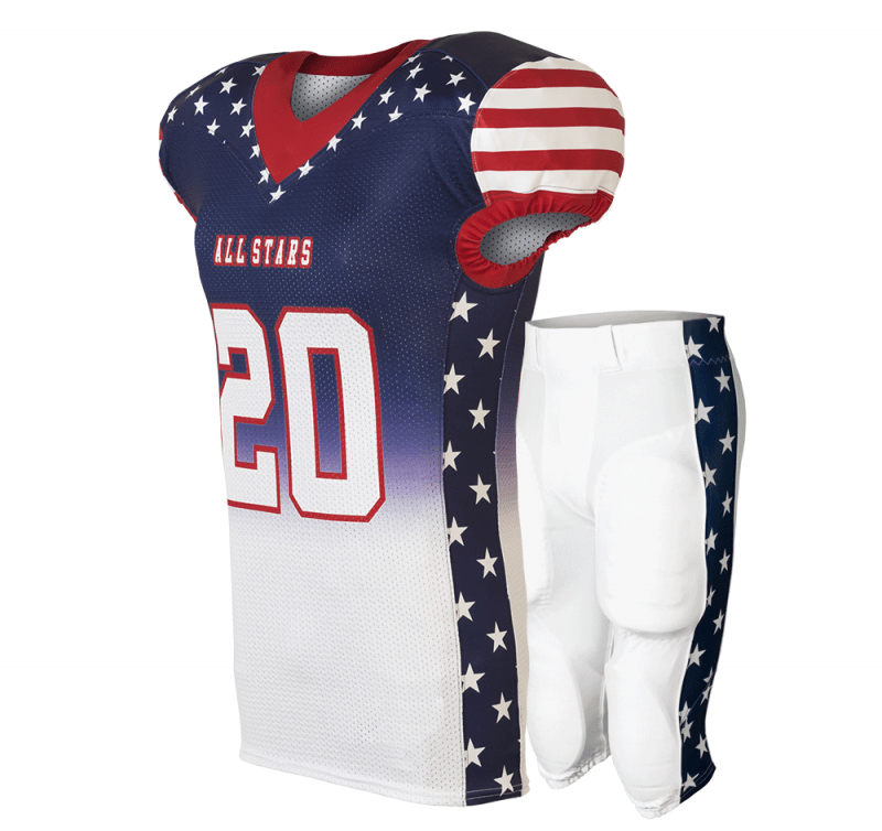 Fitted Football Jersey and Team Uniforms