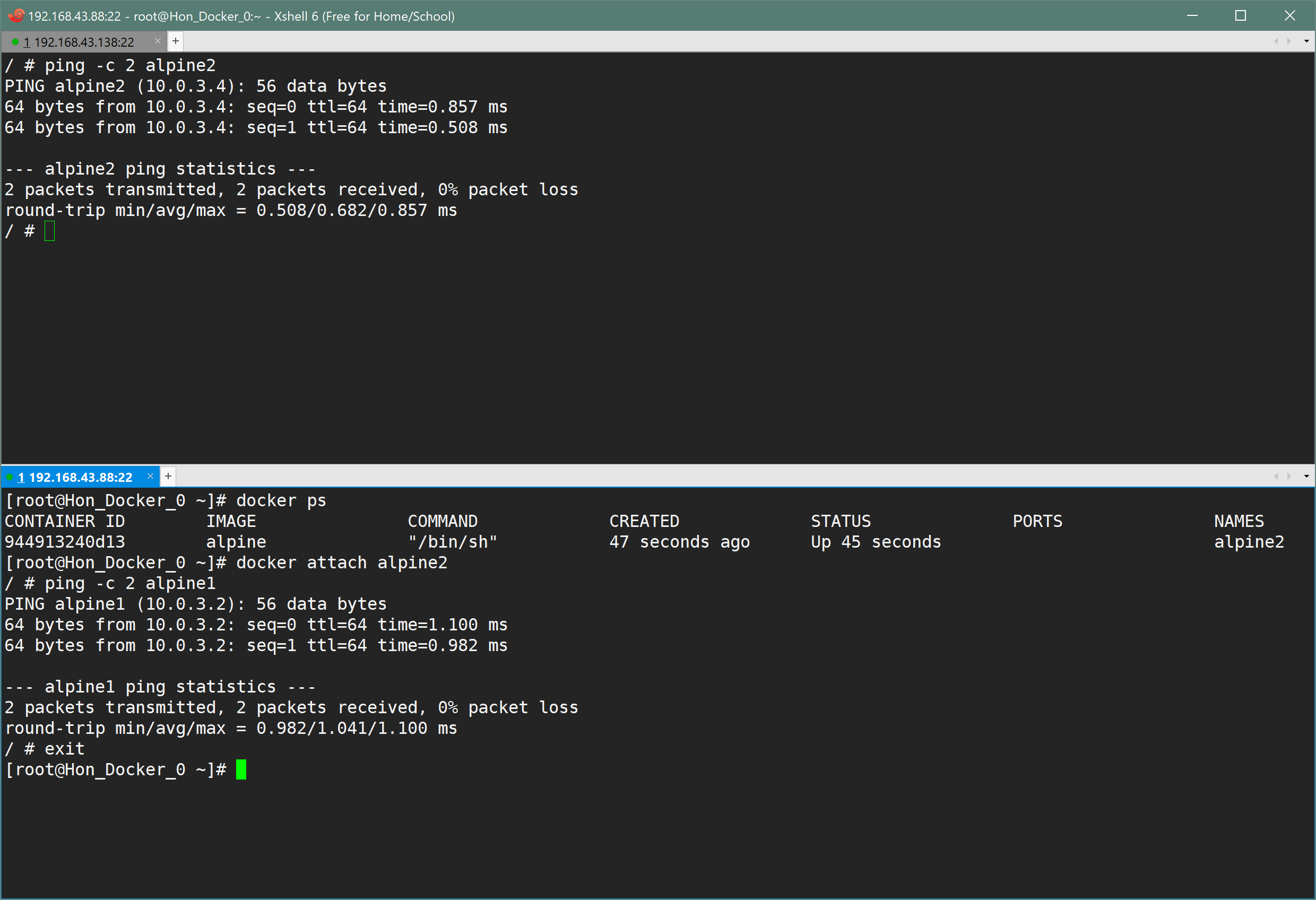 use an overlay network for standalone containers unihon's