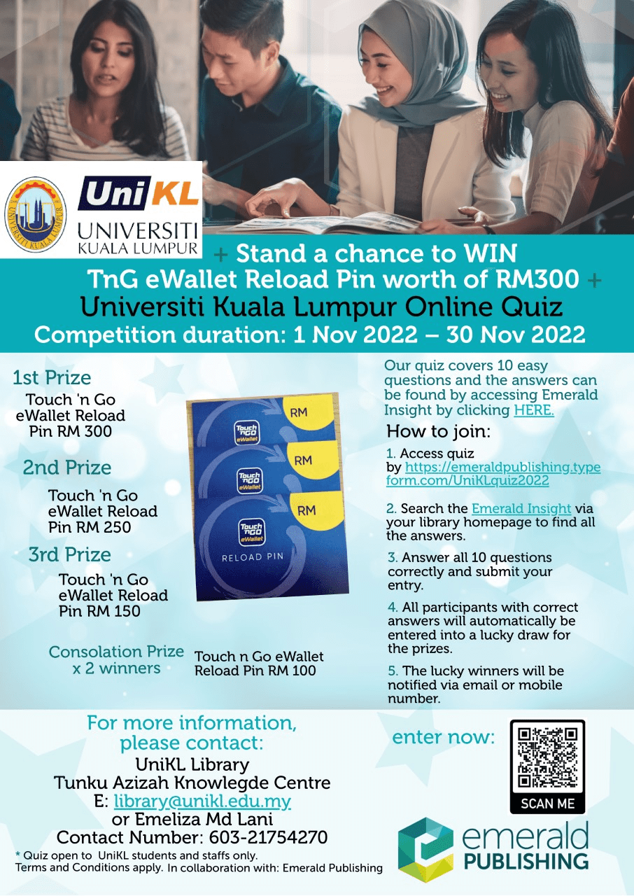 UniKL Emerald Insight Online Quiz 2022 UniKL TAKCLH BLOG