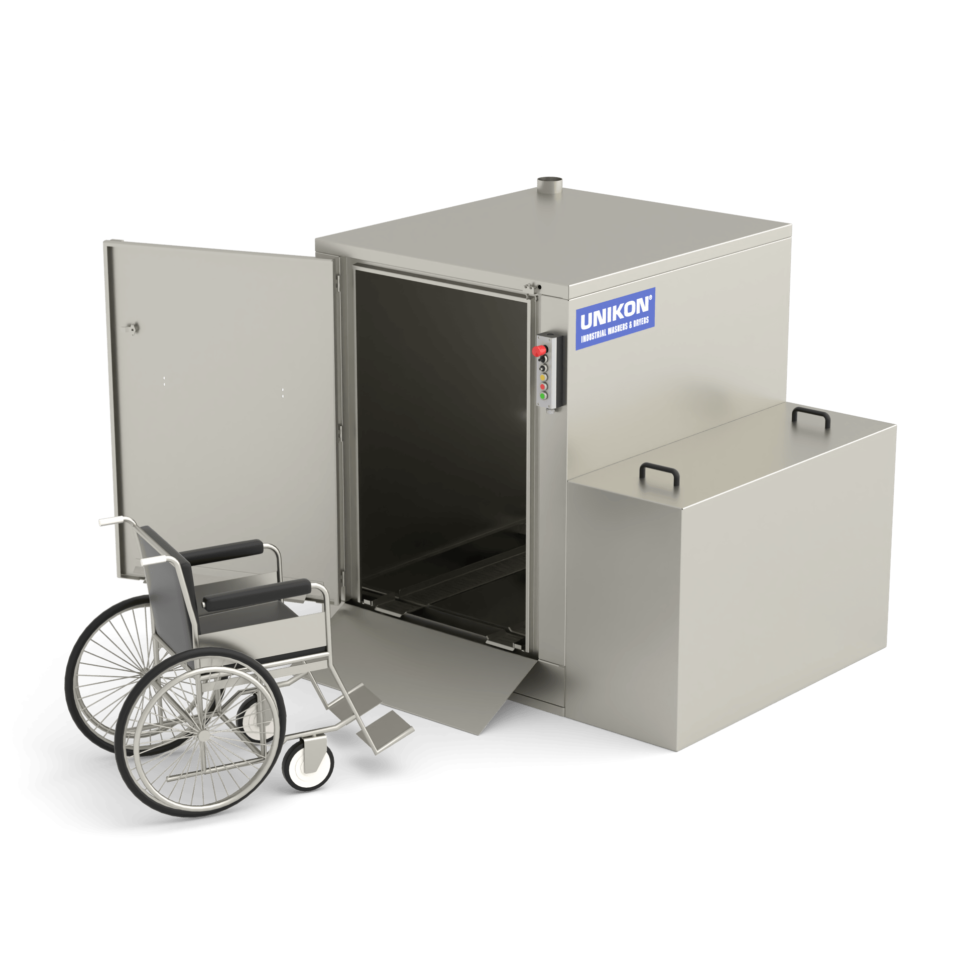 Wheelchair washer — UNIKON — Industrial washingmachine