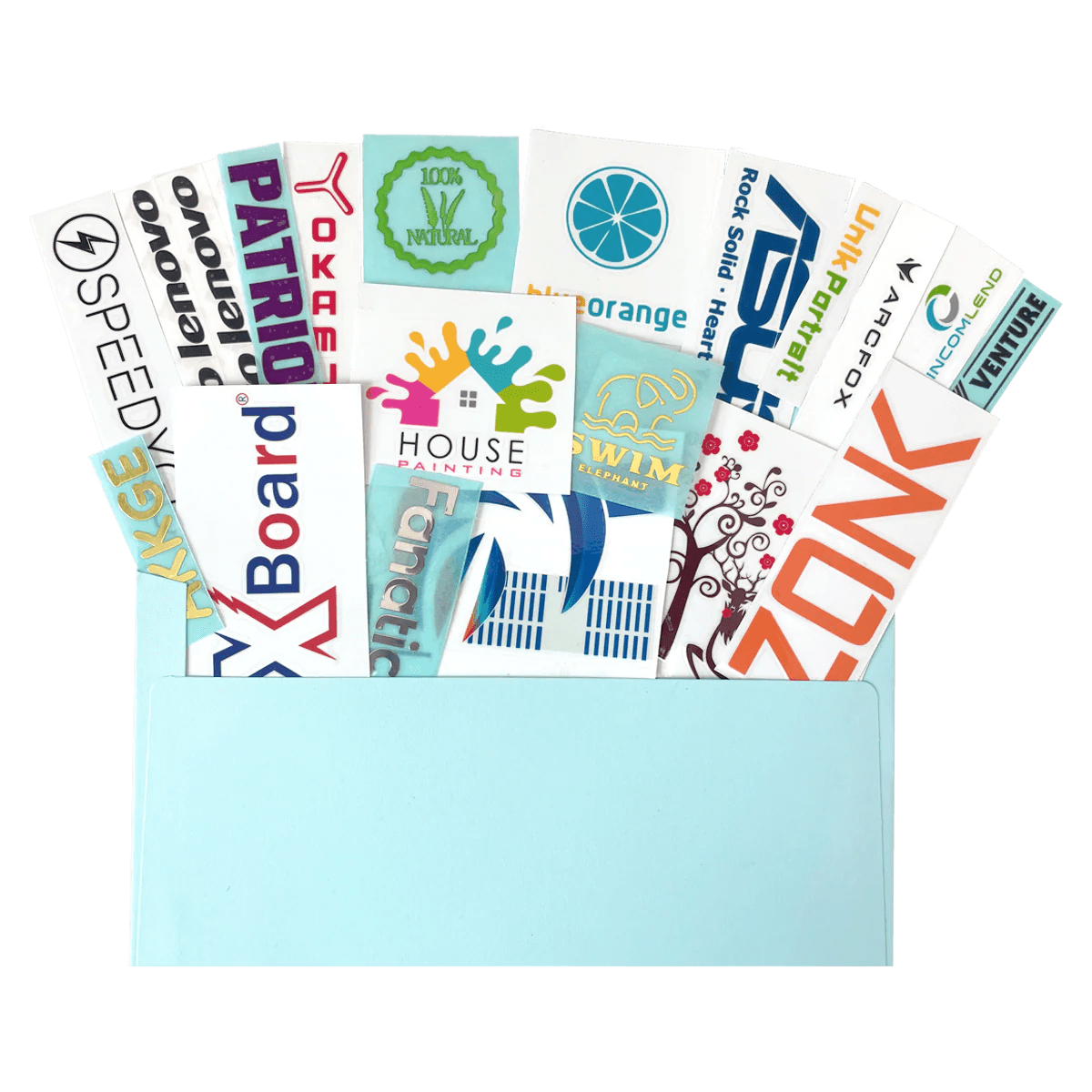 Custom Transfer Adhesive Sticker Labels Replace Clear Sticker Labels