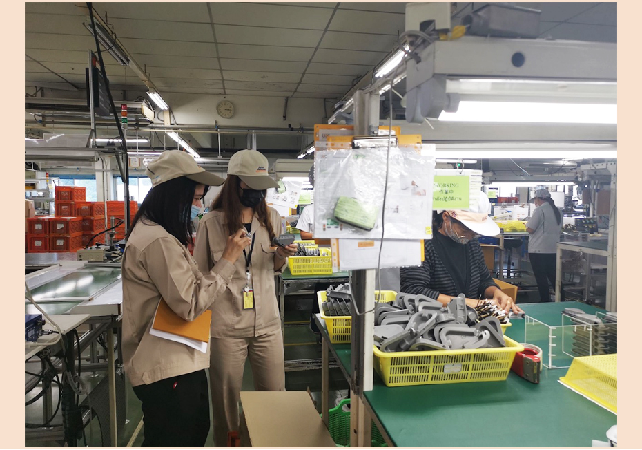 Auto Alliance visit our factory Union Nifco Co., Ltd.