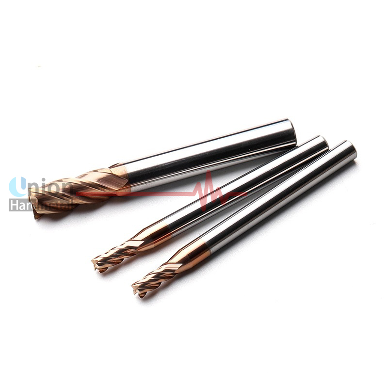HRC55 Solid Tungsten Carbide Flatted End Mills