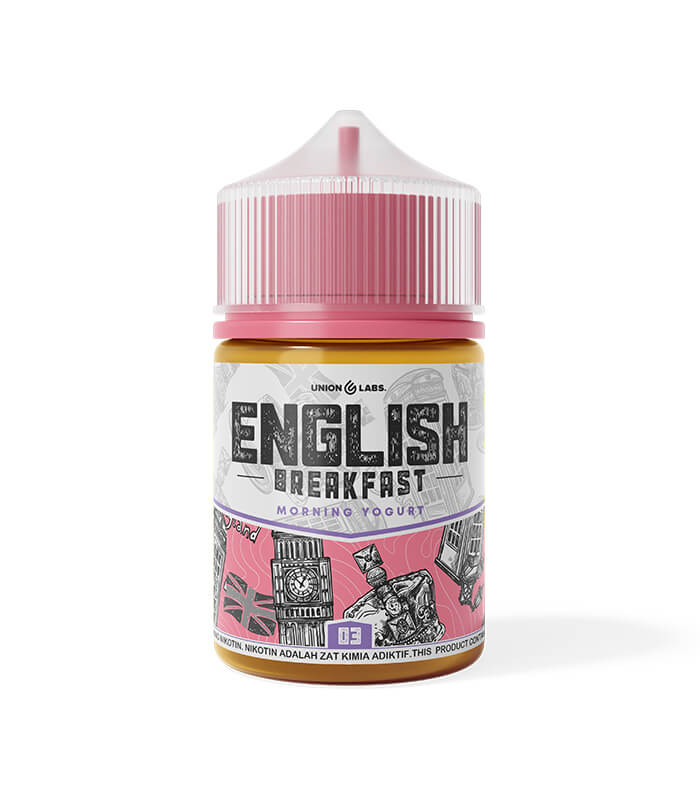 English Breakfast V5 Morning Yogurt 3mg Liquid Salt Nic, Liquid