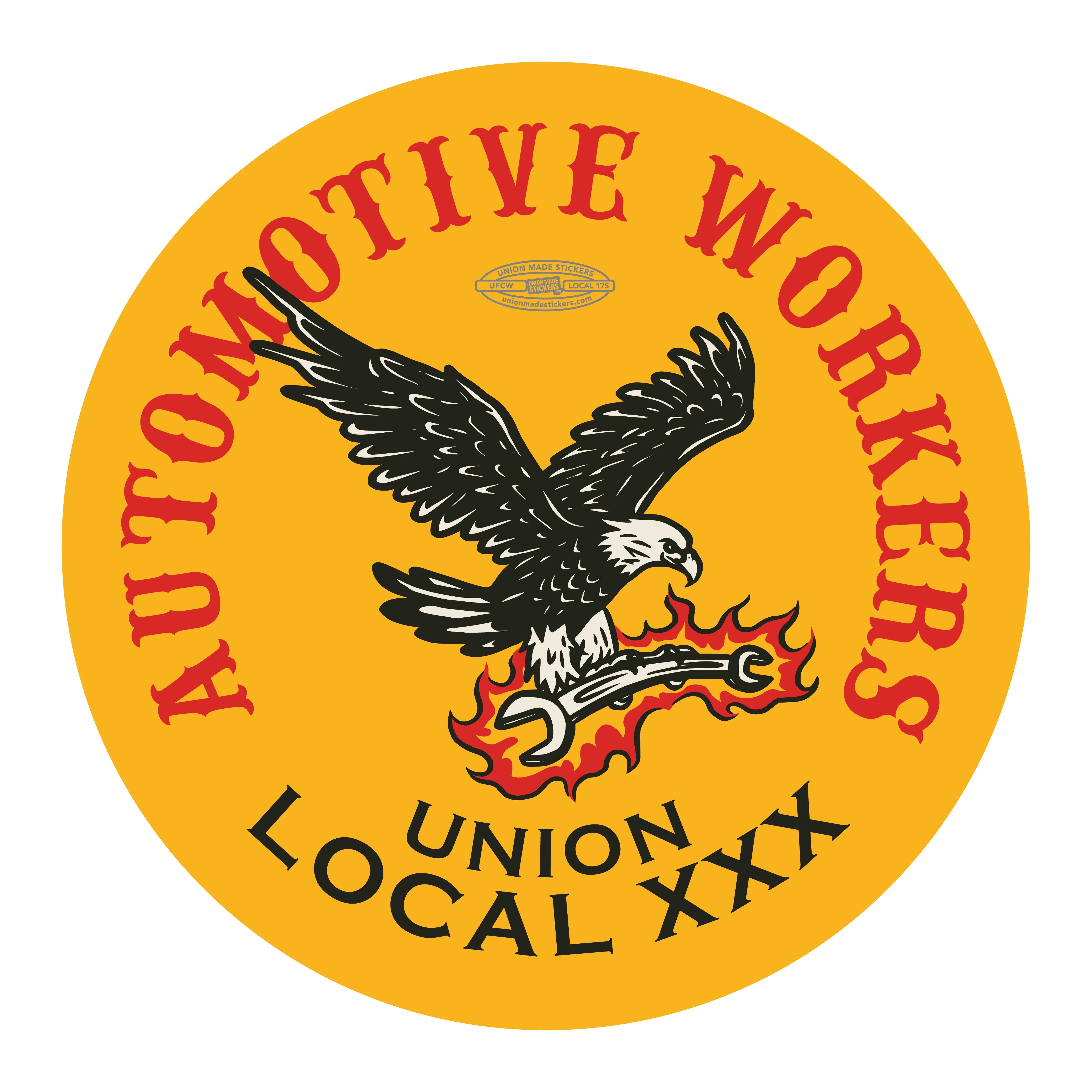 Eagle Union Made Stickers