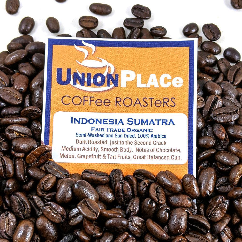 Indonesia Sumatra Fair Trade Organic Union Place Coffee Roasters