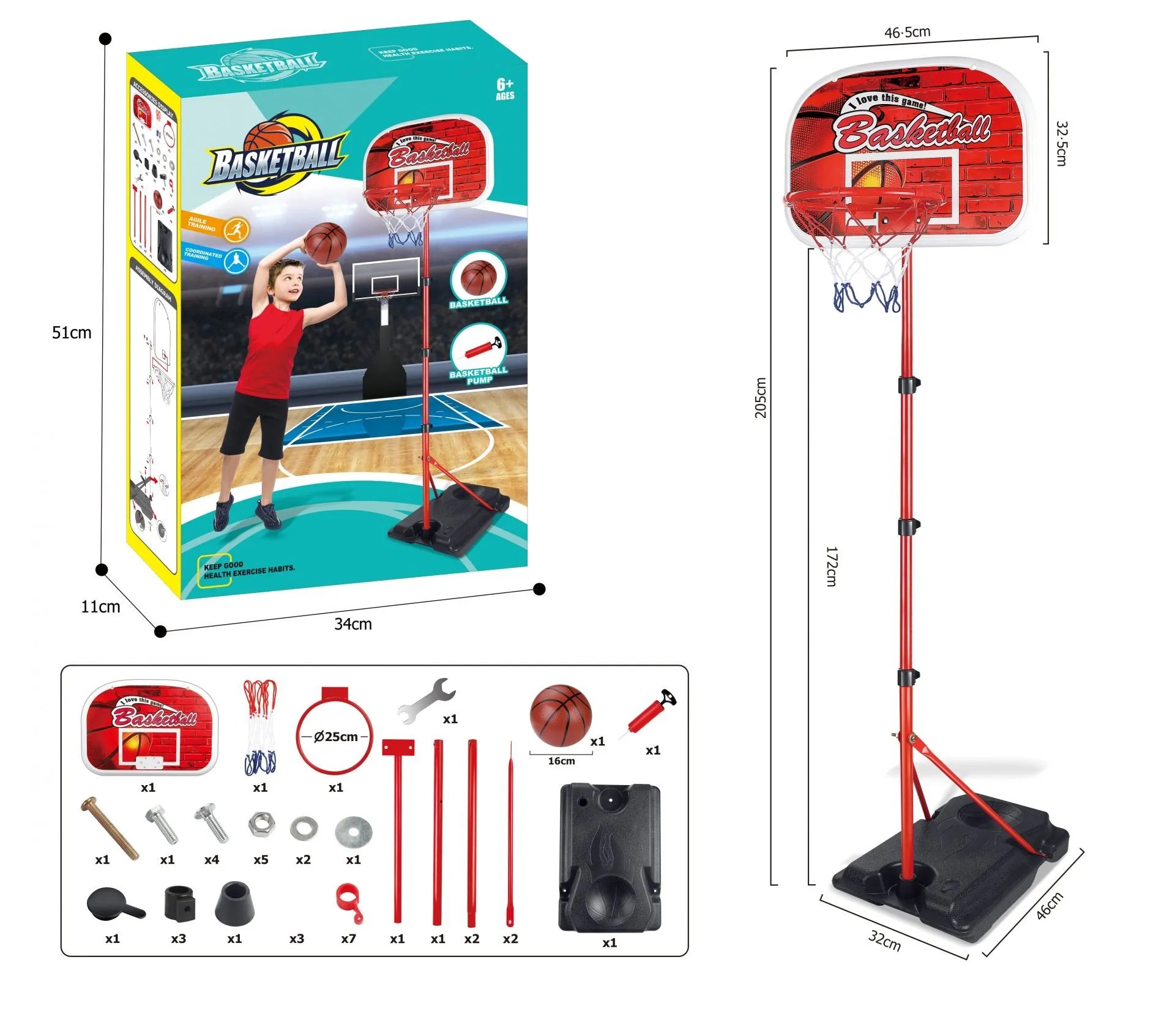 Best OEM Basketball Play Set for Kids 6+ Union Vision