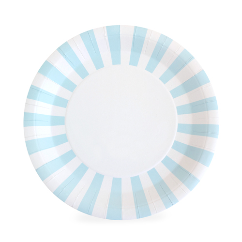 Powder Blue Paper Plates Uniqdays