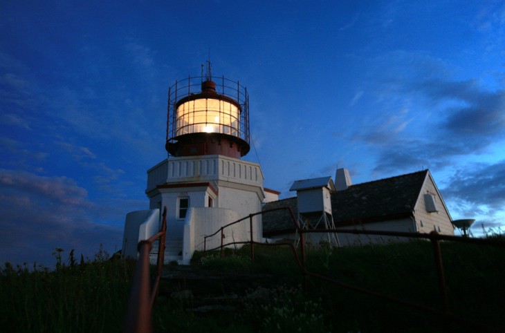 Svinøy Lighthouse отель на маяке у побережья Норвегии