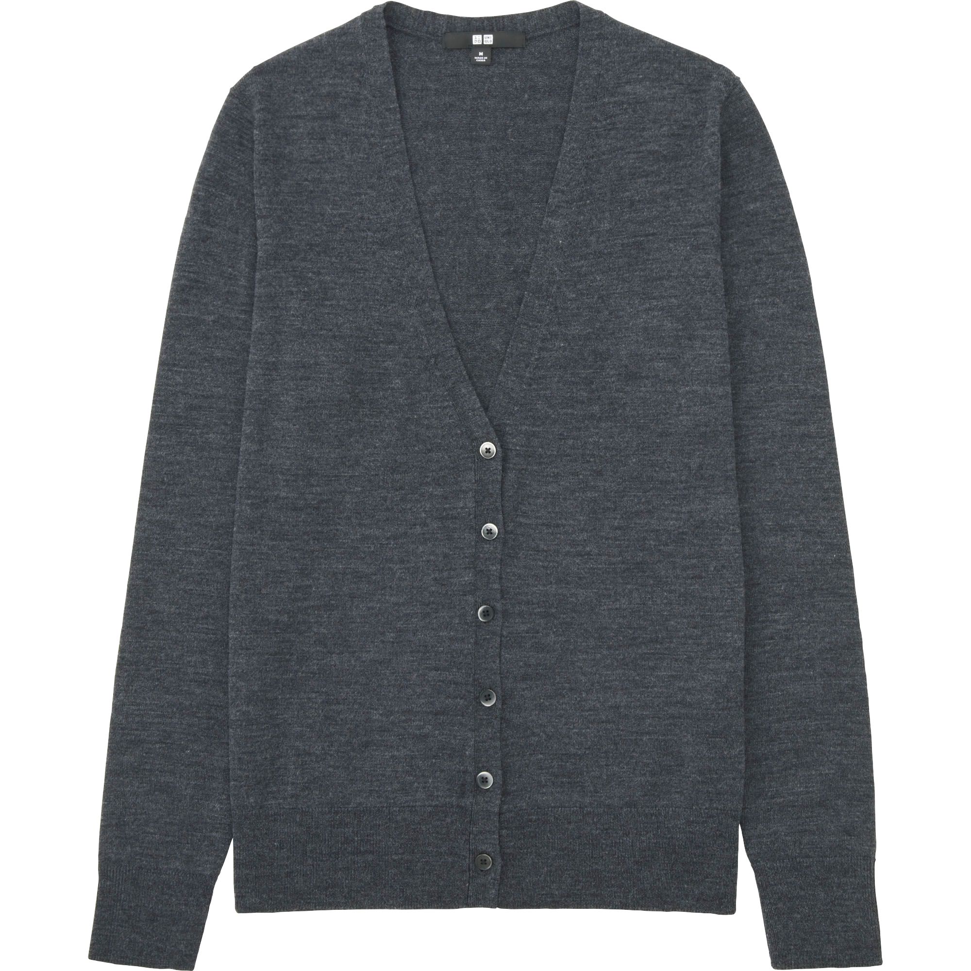 Women Extra Fine Merino Wool VNeck Cardigan UNIQLO US