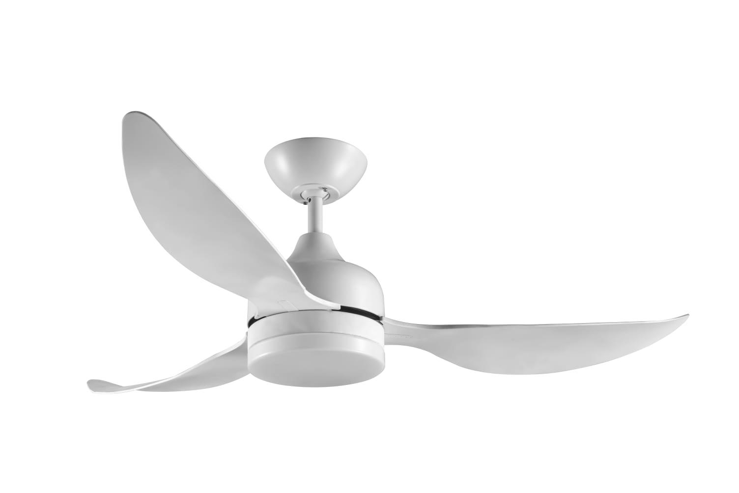Decco Ceiling Fan 36” Gold Coast Series In White Uniqool