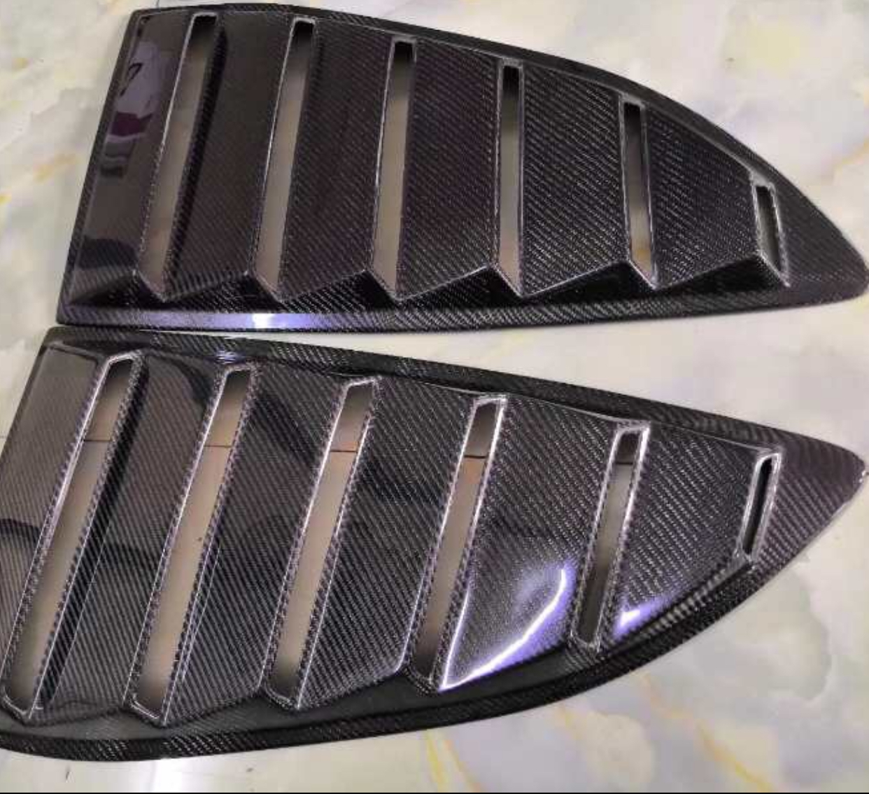 20102016 Genesis Coupe Side Window Louvers UNIQPERFORMANCE