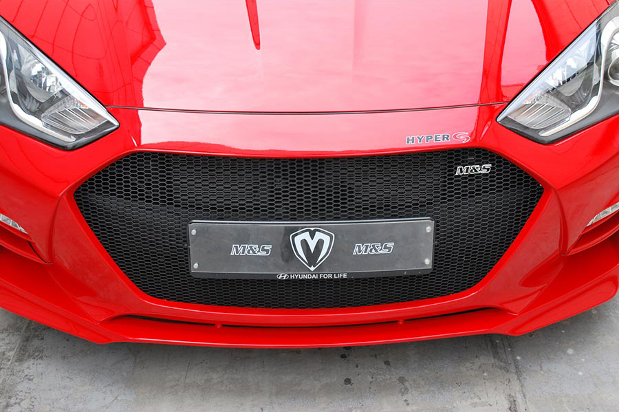 M&S Front Body Kit Bumper HYPER G Type B for Hyundai Genesis Coupe BK2