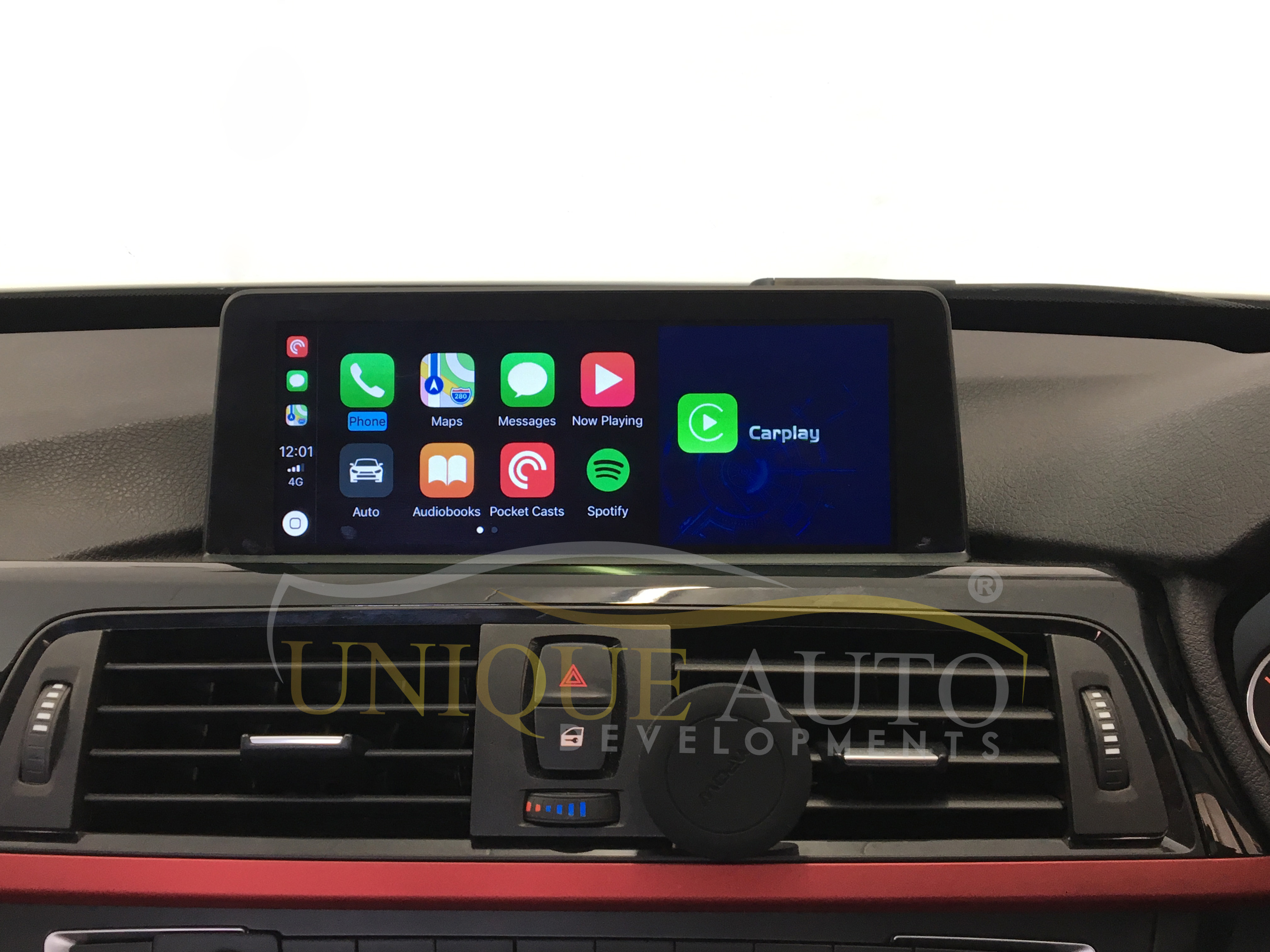 CarPlay Navigation Reverse Camera Interface BMW F30 3 Series 20132016