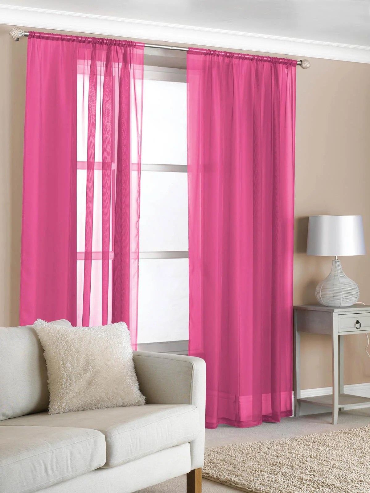 PINK Curtains you will fall in Love with uniquehomedesign