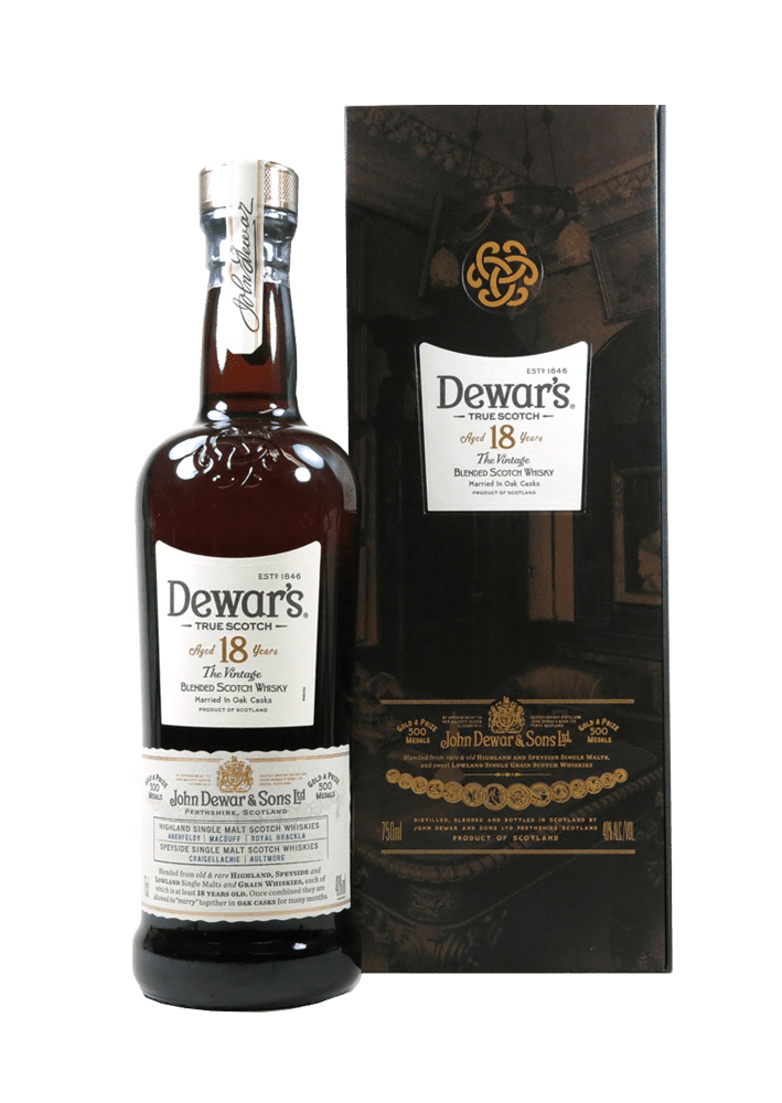 Dewar's 18 Year Old Scotch Whisky 70cl Unique Beverages