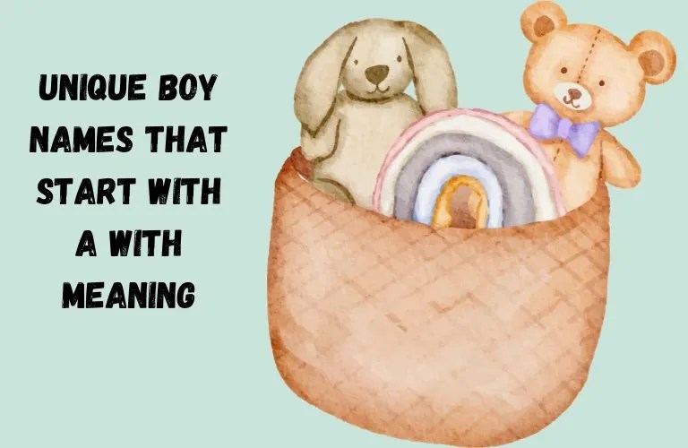 Unique Boy Names That Start With A With Meaning