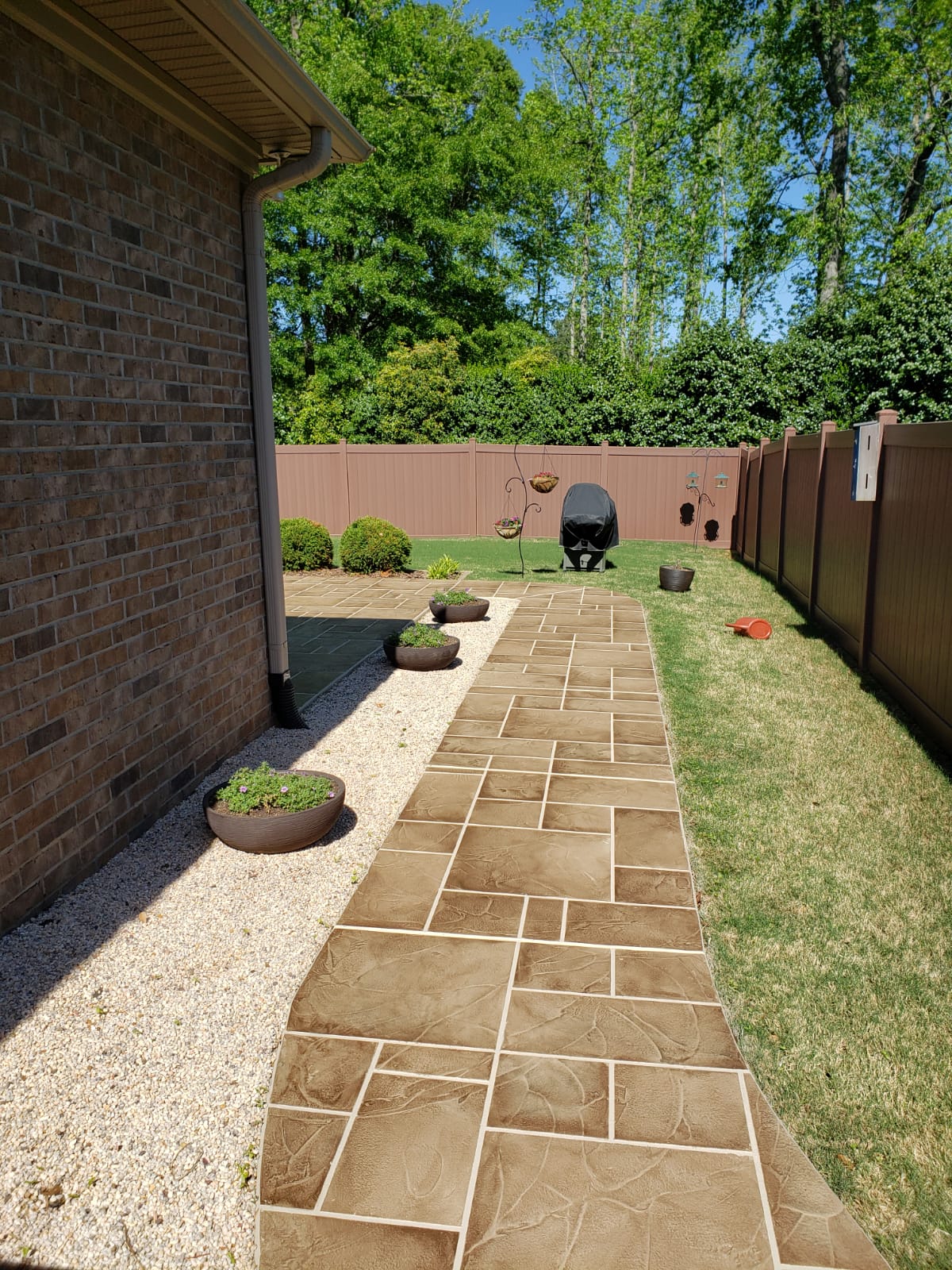 Concrete Pathways • Unique Concrete Design LLP, Greenville, SC