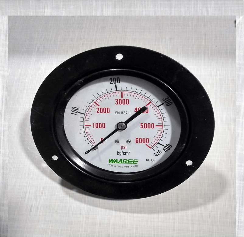 MS PRESSURE GAUGE BACK CONNECTION PANNEL MOUNTING(BAUMERWAAREE