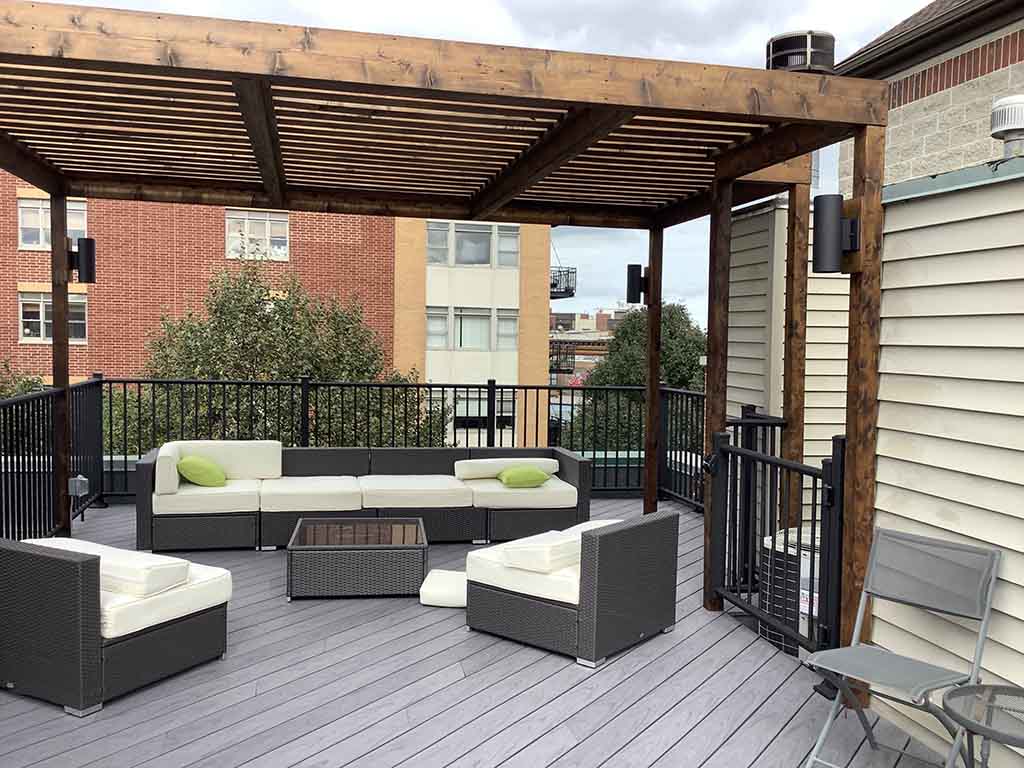 Pergolas Chicago Chicago Arbors Unique Deck Builders
