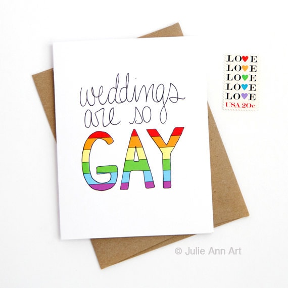 20 Funny Cards for a Gay Wedding Unique Gifter