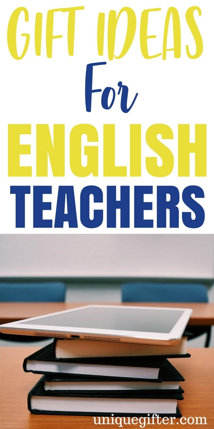 Gift Ideas For English Teachers Unique Gifter
