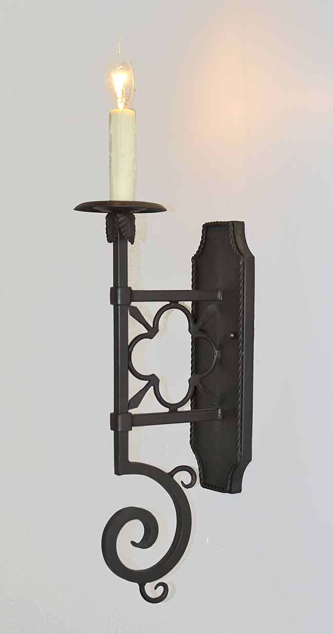 Mexican Style Iron Sconce IN018 Unique Iron Lighting