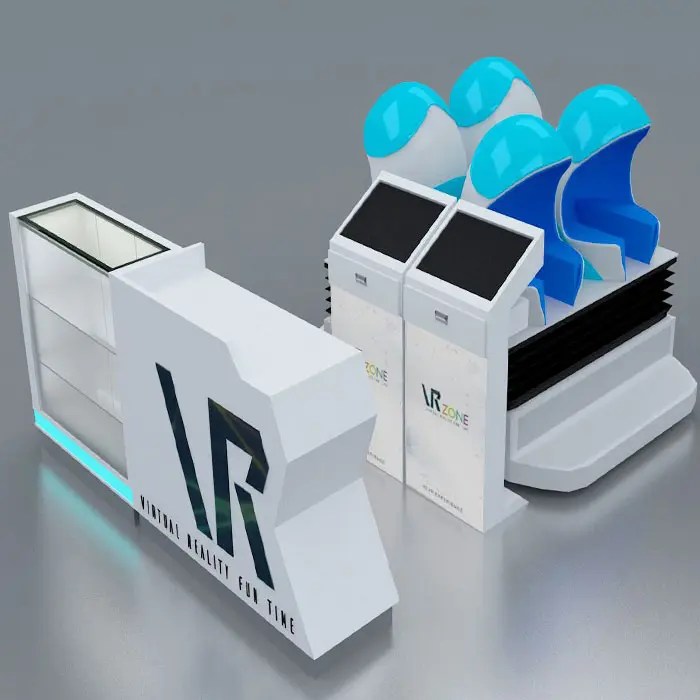 Virtual Reality Kiosk Mall Game Kiosk Design & VR Booth For Sale