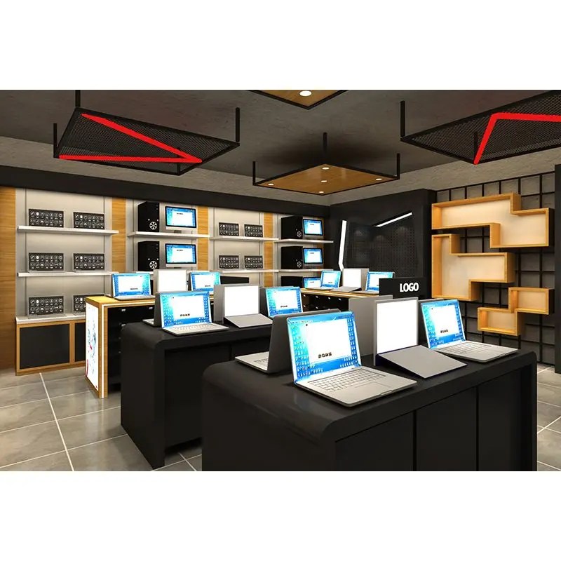 Highgrade Display Furniture Design For New Computer Retailing Shops