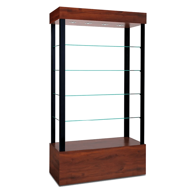 Wooden Display Case & Wood Counters For Sale