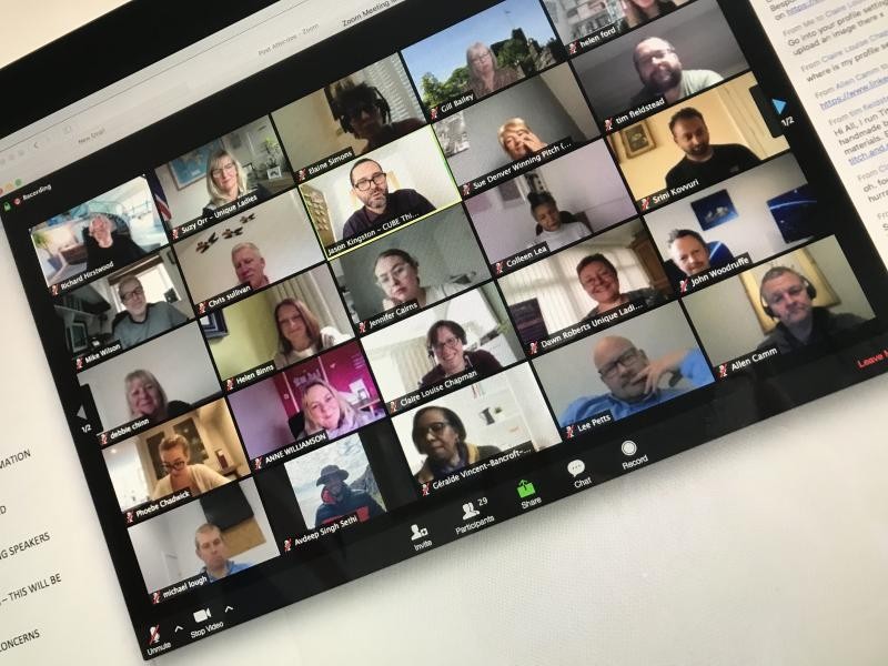 The Etiquette of Zooming Unique Ladies Networking