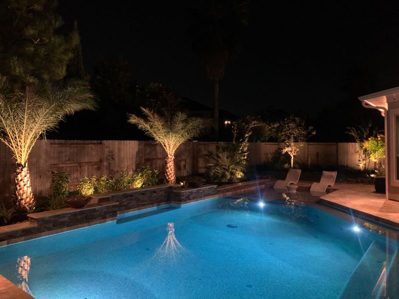 Pool Deck Lighting in Houston TX Unique Outdoor