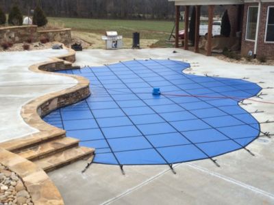 Solid Pool Cover - Unique Pool Covers