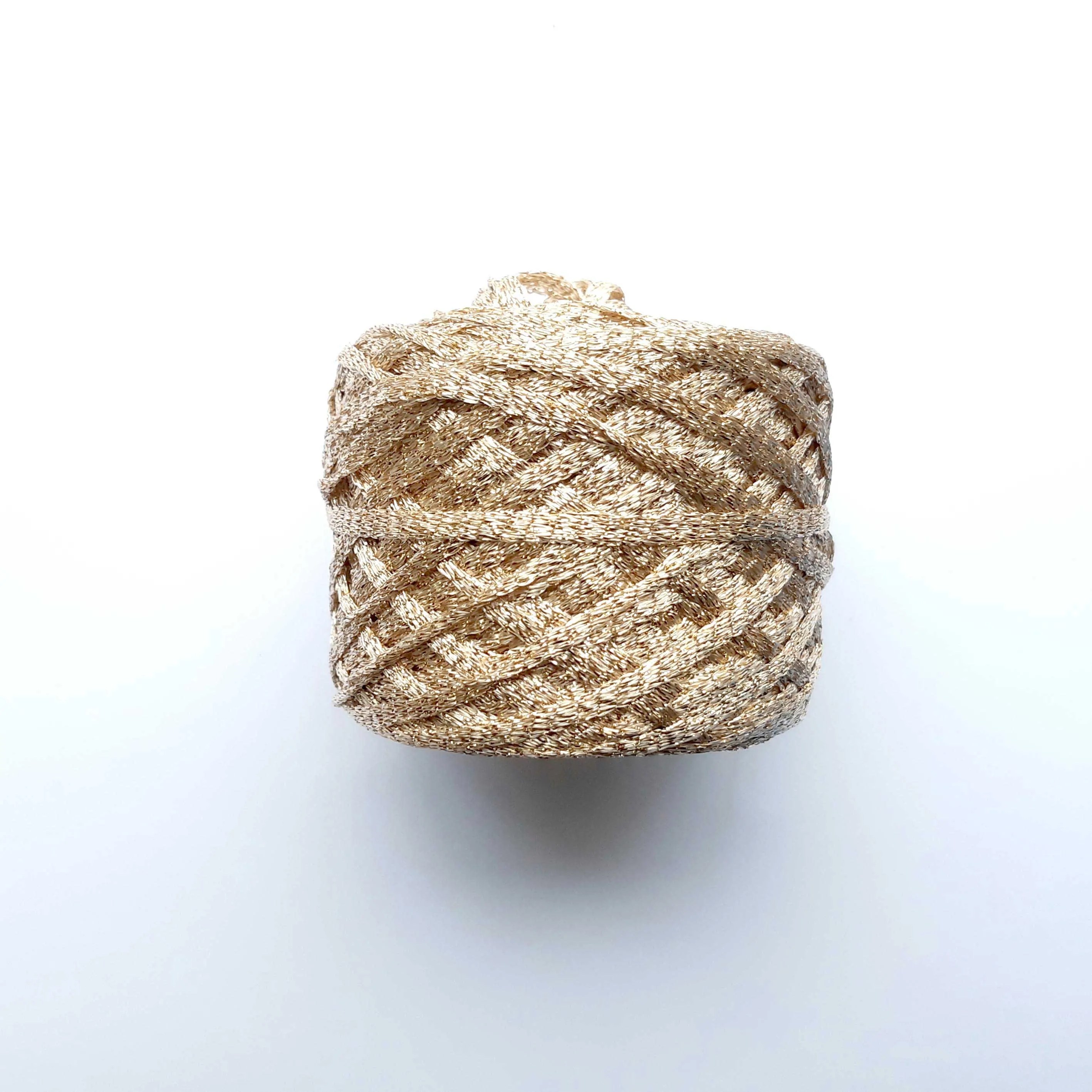 Bright Gold Lurex Yarn Unique Yarns Co.