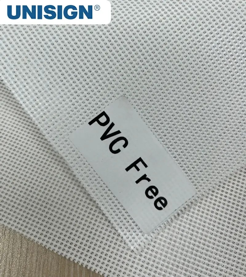 What Does PVC Free Banner Material Mean? UNISIGN