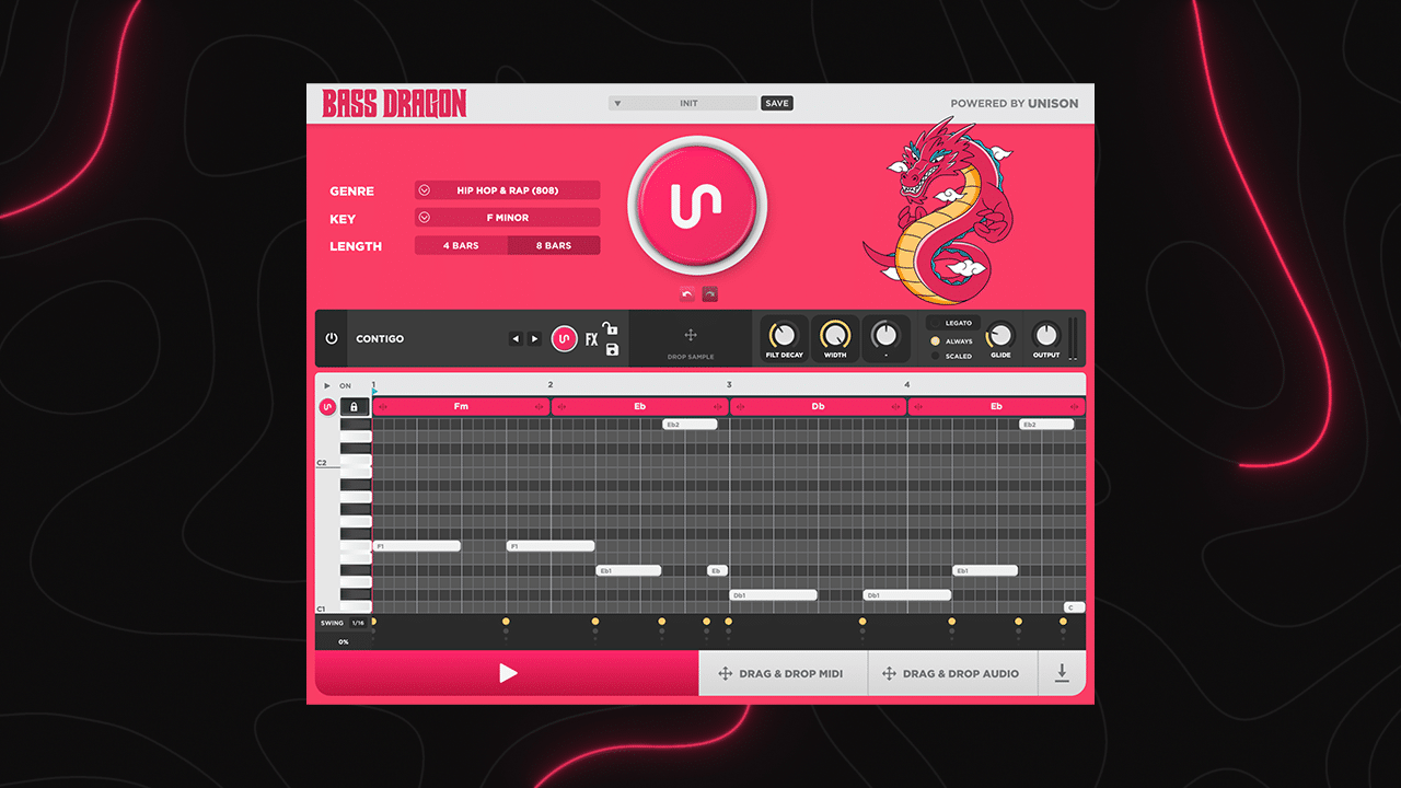 Unison Bass Dragon Unison