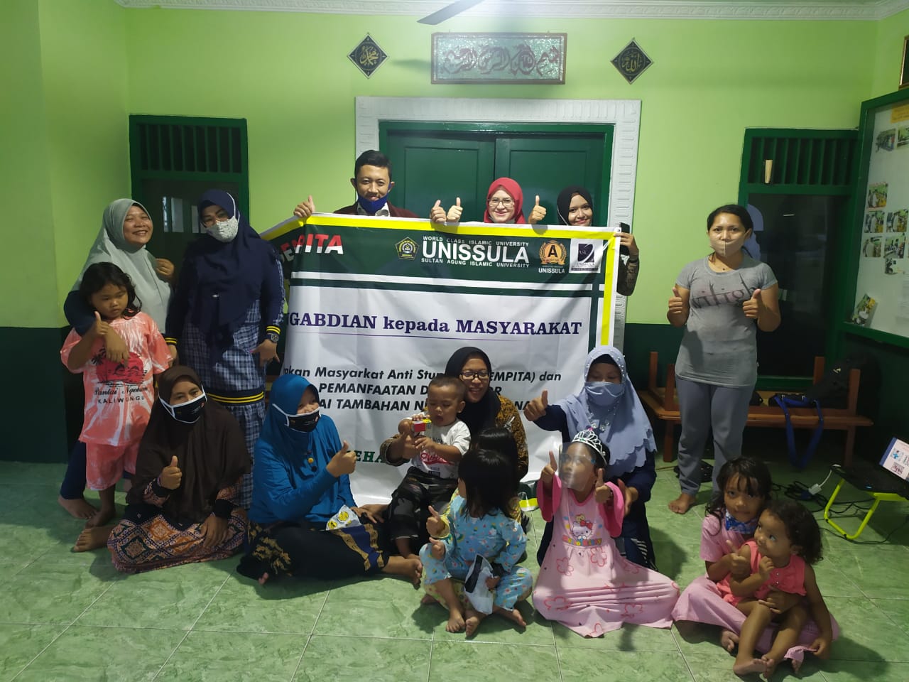 Pudding Daun Kelor Cegah Stunting Universitas Islam Sultan Agung Semarang