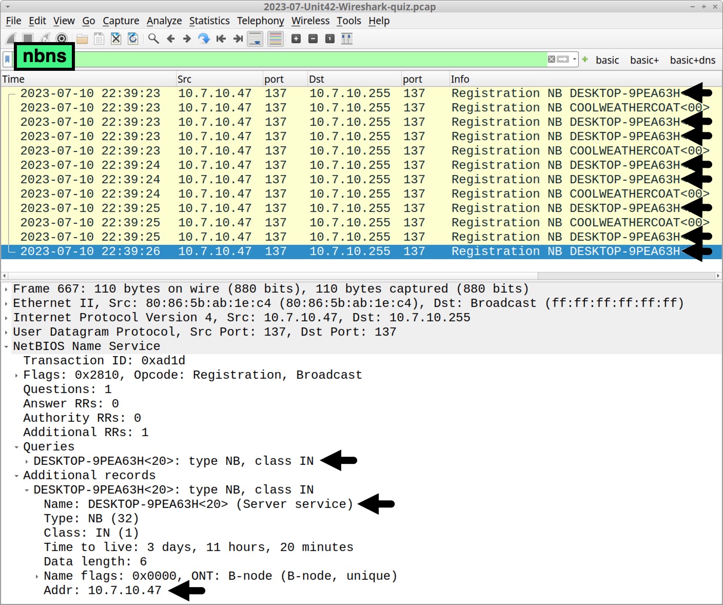 RedLine Stealer Answers to Unit 42 Wireshark Quiz
