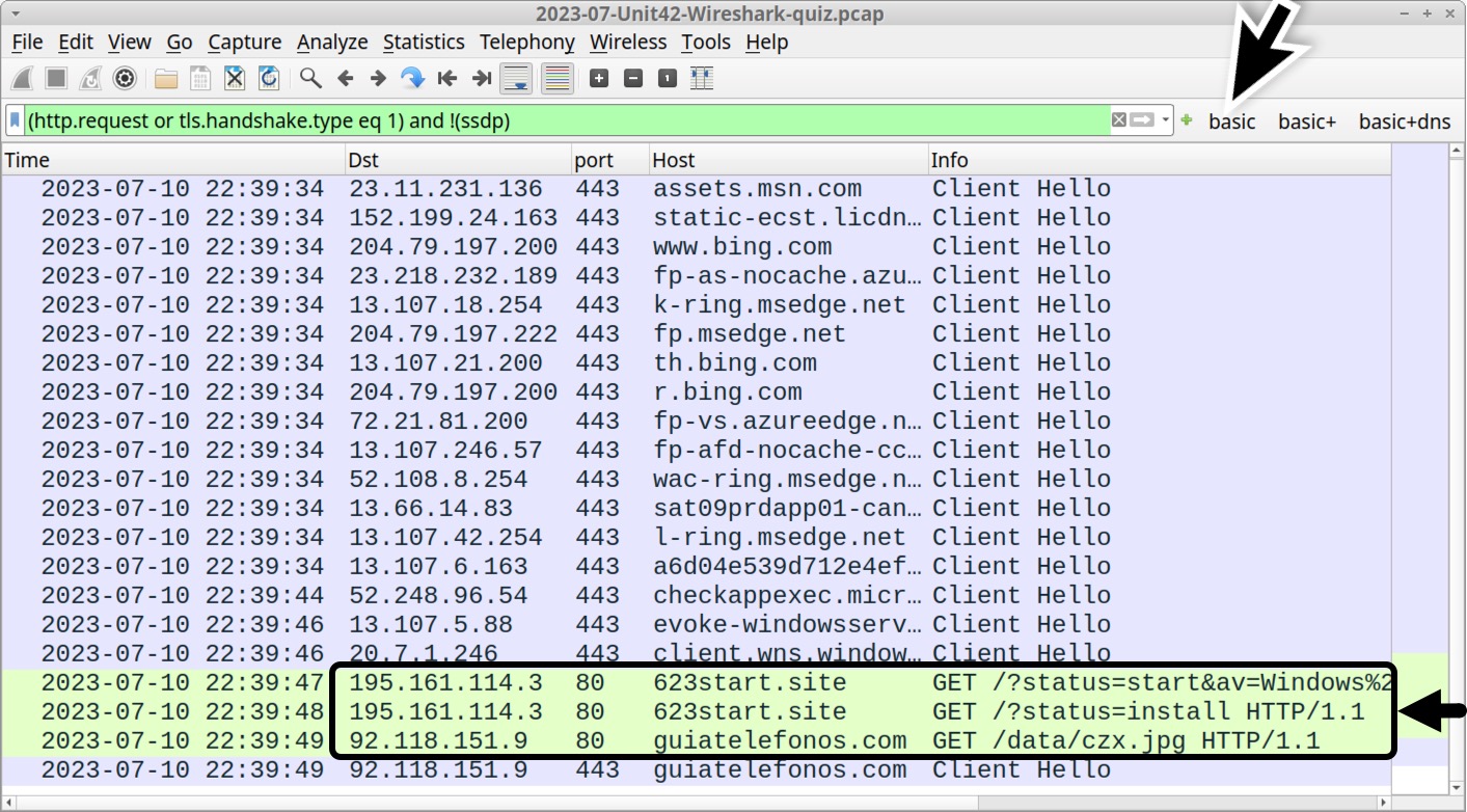 RedLine Stealer Answers to Unit 42 Wireshark Quiz