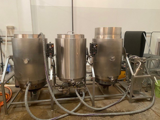 2 to 4 BBL Brewing System on Skid